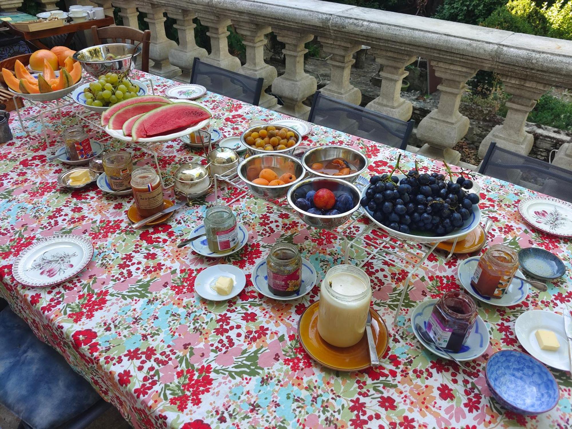 Rue Du Chateau A Cabrieres D'Avignon Bed & Breakfast Eksteriør bilde